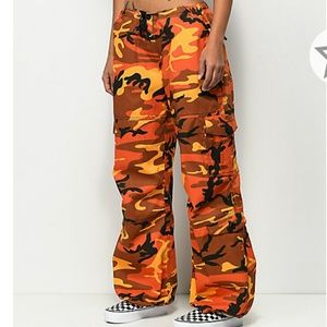 Rothco Orange Camo Pants